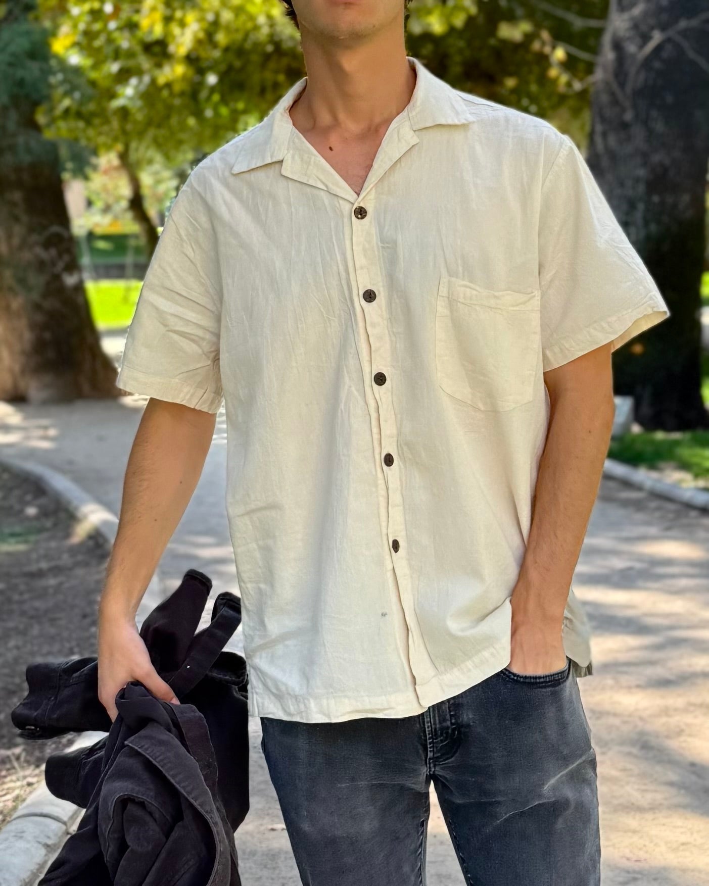 Camisa Raw Cotton - fibrabuena