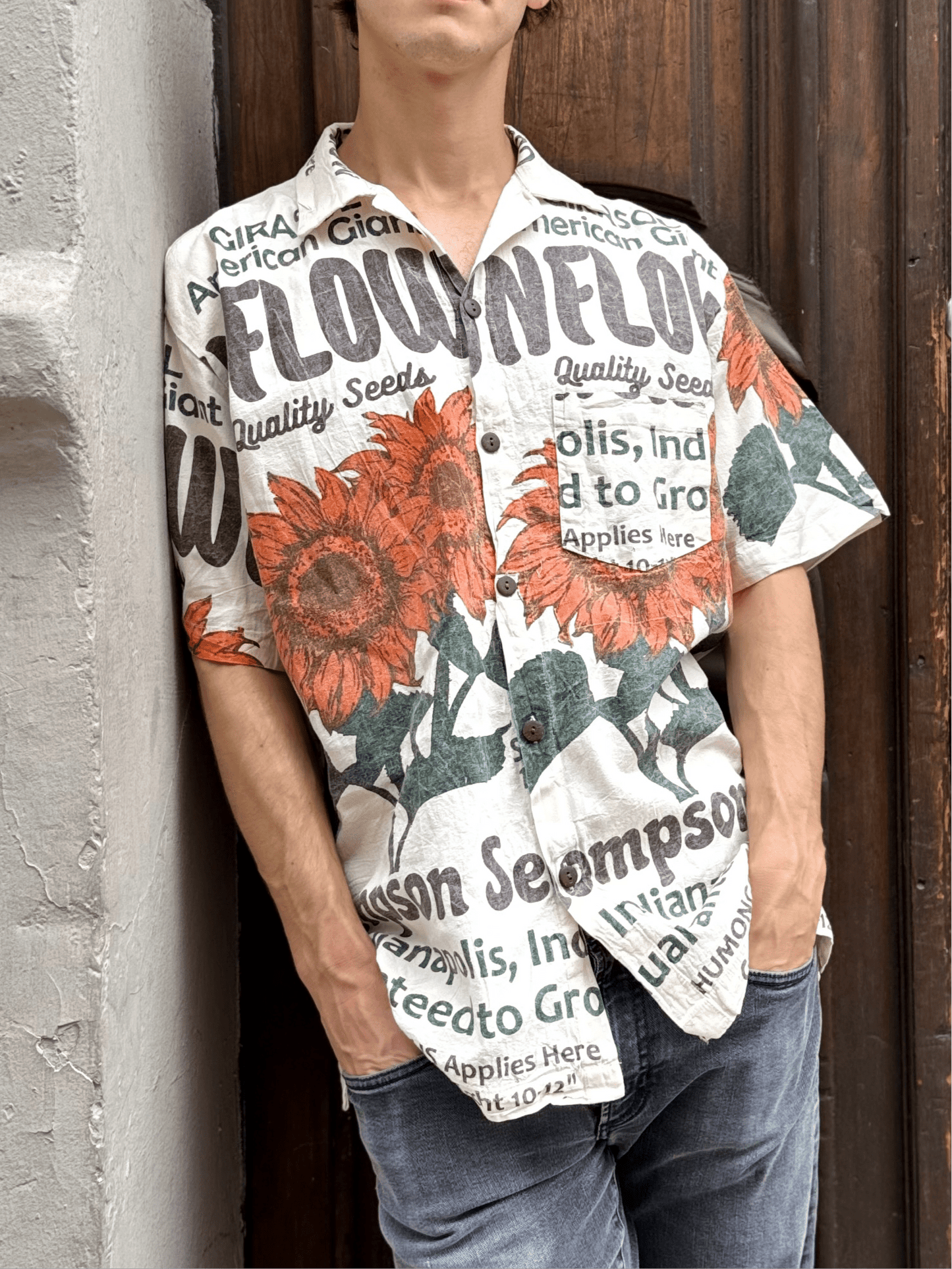 Camisa Sunflower Seeds - fibrabuena