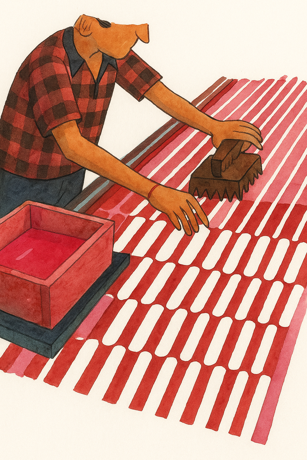 Técnica milenaria: Block Print