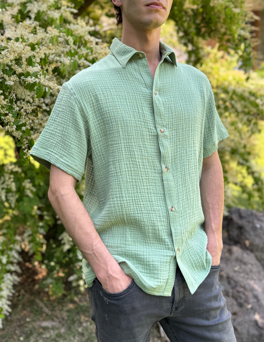 Camisa Salvia