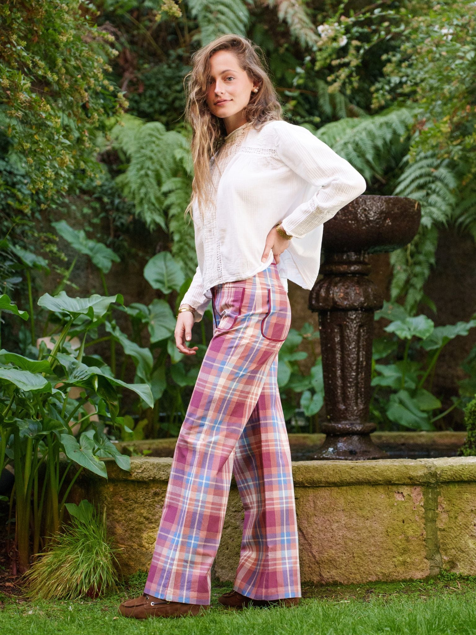 Pantalón Lille Morado