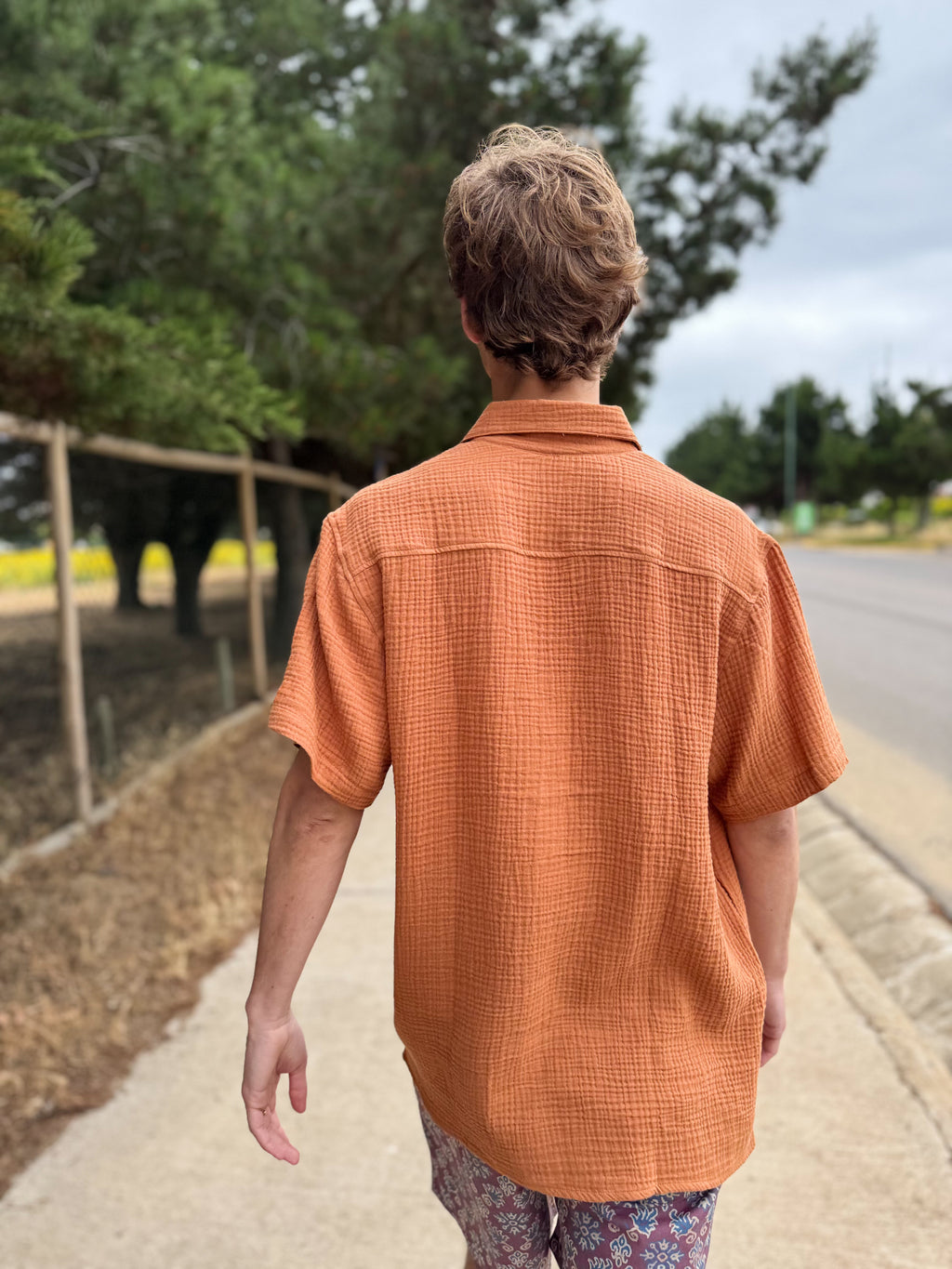 Camisa Terracota