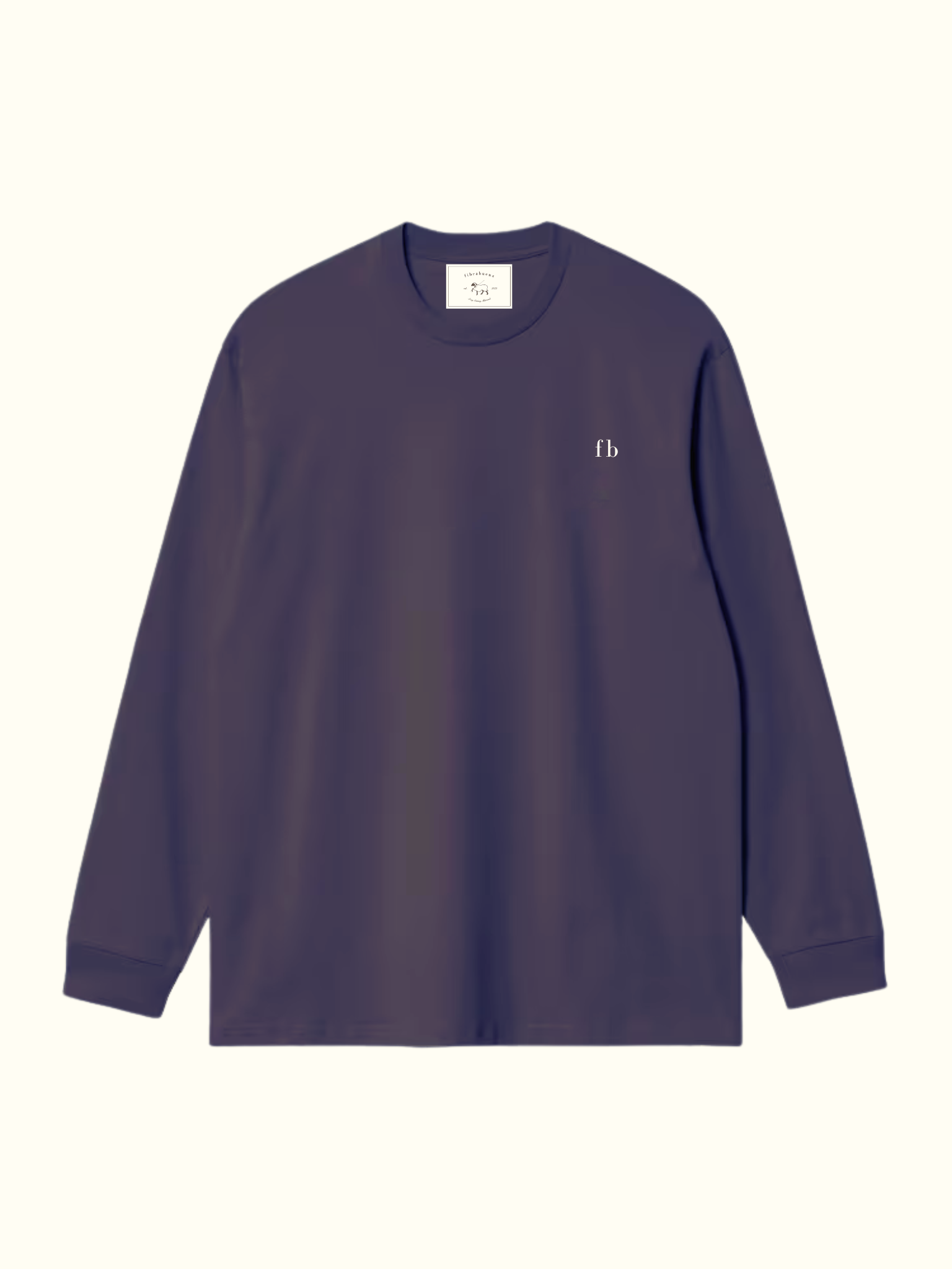 Polera Lyon Charcoal Heavy Cotton