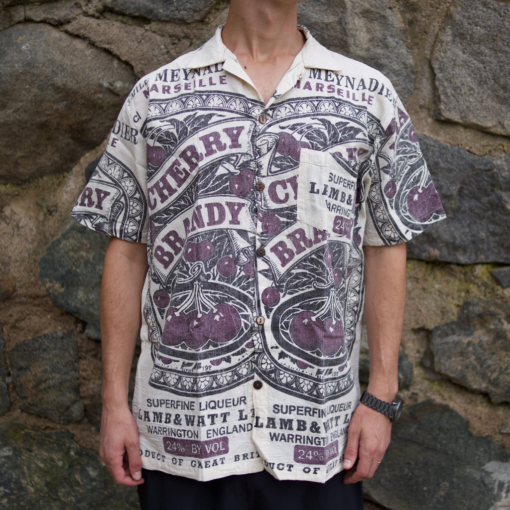 Camisa Cherry Brandy - fibrabuena