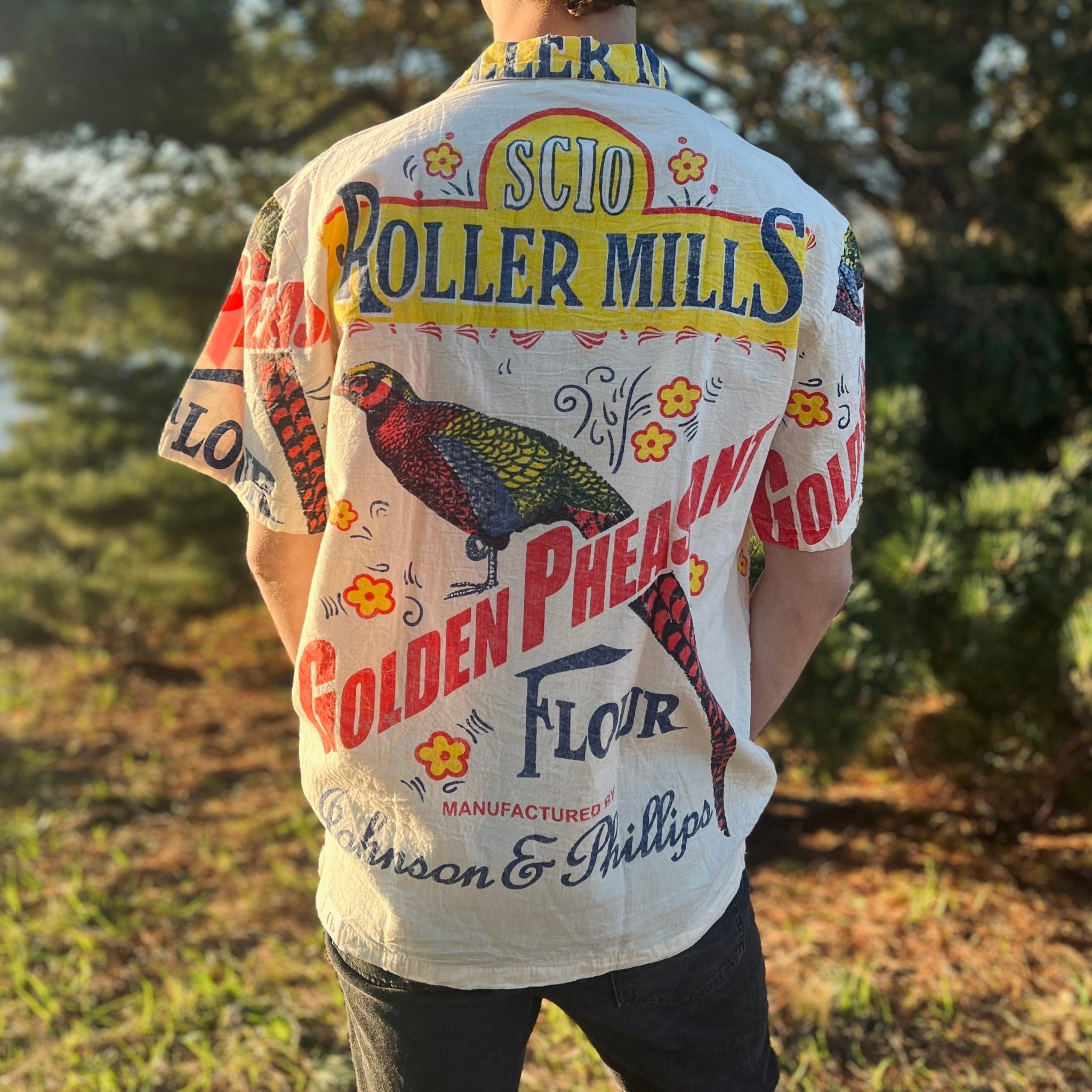 Camisa Golden Pheasant - fibrabuena