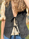 Vest Gamuza Bheda Negro