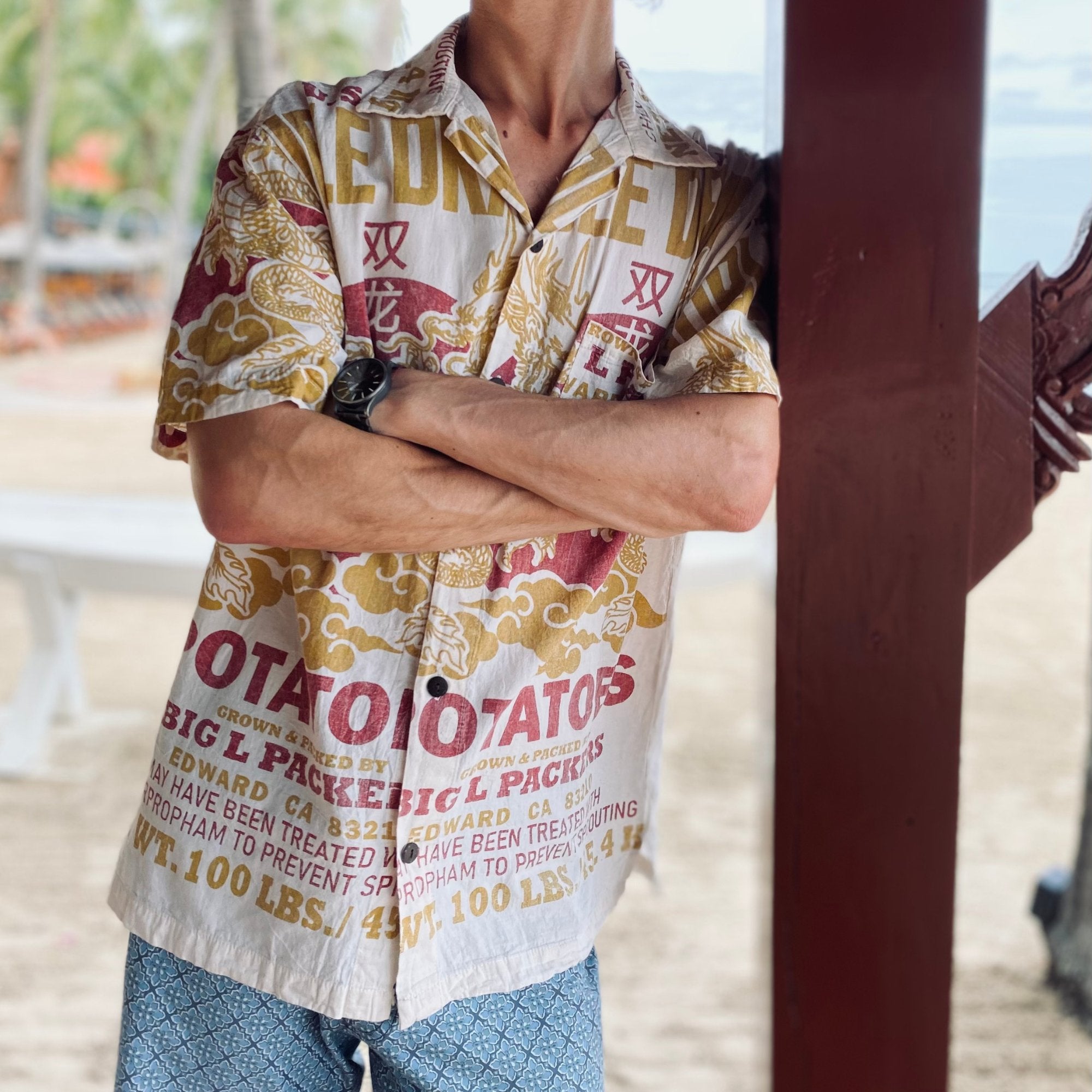 Camisa Double Dragon - fibrabuena